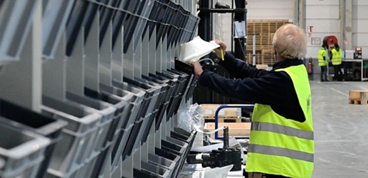 Transportvogne til lager og industri